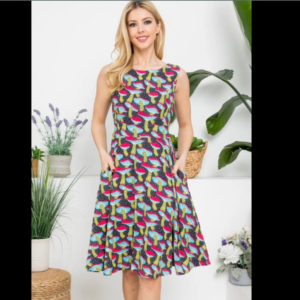 NWT LA Soul Mushroom Dress